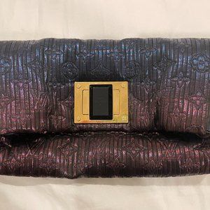SOLD!!Authentic Louis Vuitton Rare metallic clutch